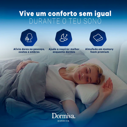 Almofada Cervical Ortopédica - Dormiva Aura™
