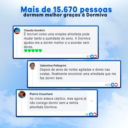 Almofada Cervical Ortopédica - Dormiva Aura™