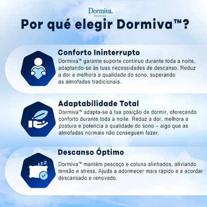 Almofada Cervical Ortopédica - Dormiva Aura™